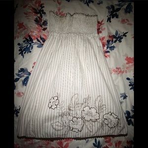 Ocean Breeze Strapless Dress